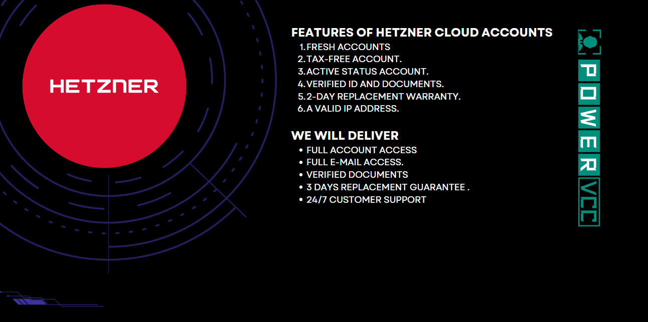 Buy Hetzner Accounts