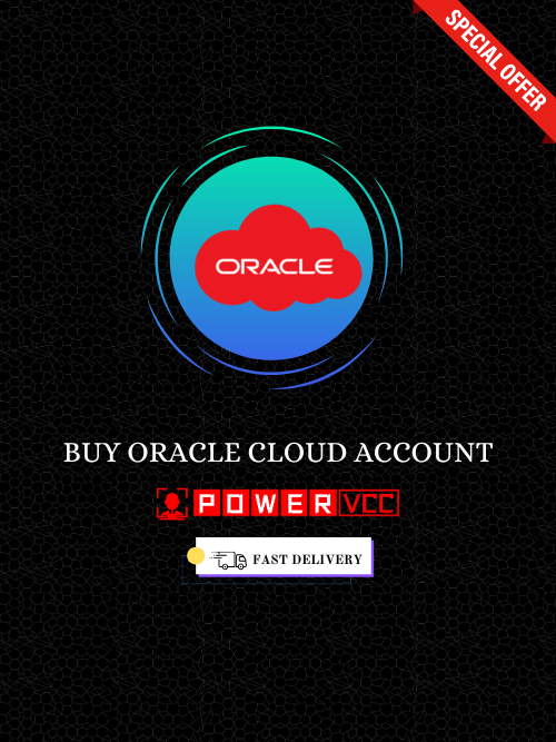Buy Oracle Cloud account, Buy Oracle Account, Oracle Cloud account with credits, Affordable Oracle Cloud account,