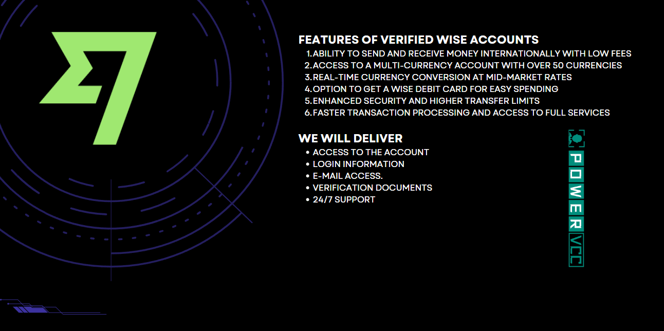 buy verified wise accounts, buy verified wise account, buy verified transfer wise accounts.